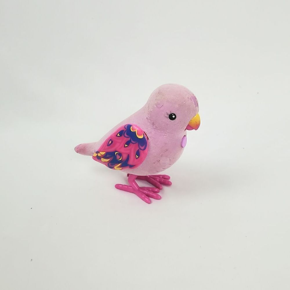 Little Live Pets Pink Bird Toy Interactive -Works